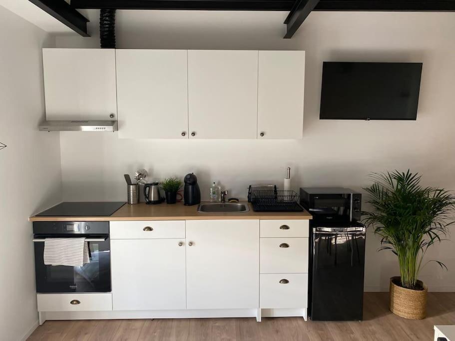 Appart Renove En Duplex Avec Terrasse Et Garage Bouleurs Bagian luar foto